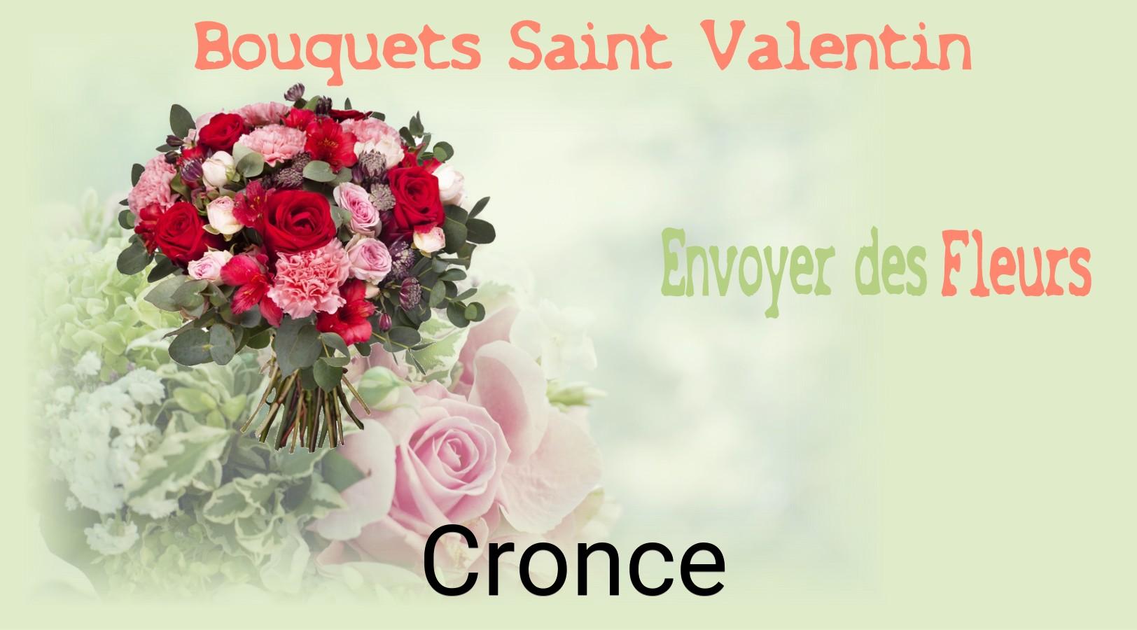 Roses de Saint-Valentin livrées à Cronce
